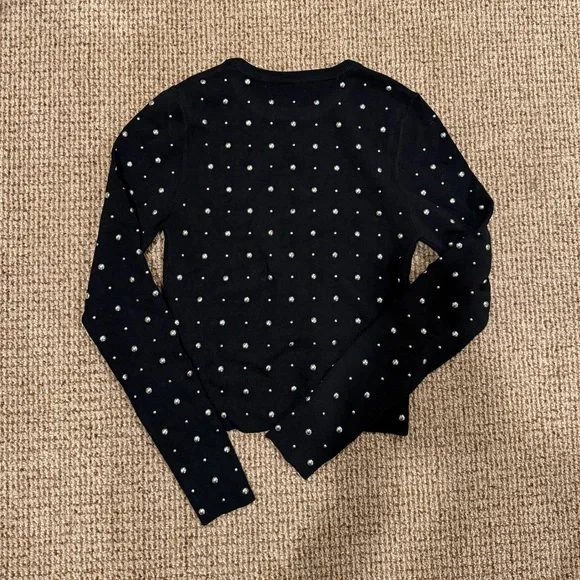 Zara studded black shirt - Picture 2 of 3